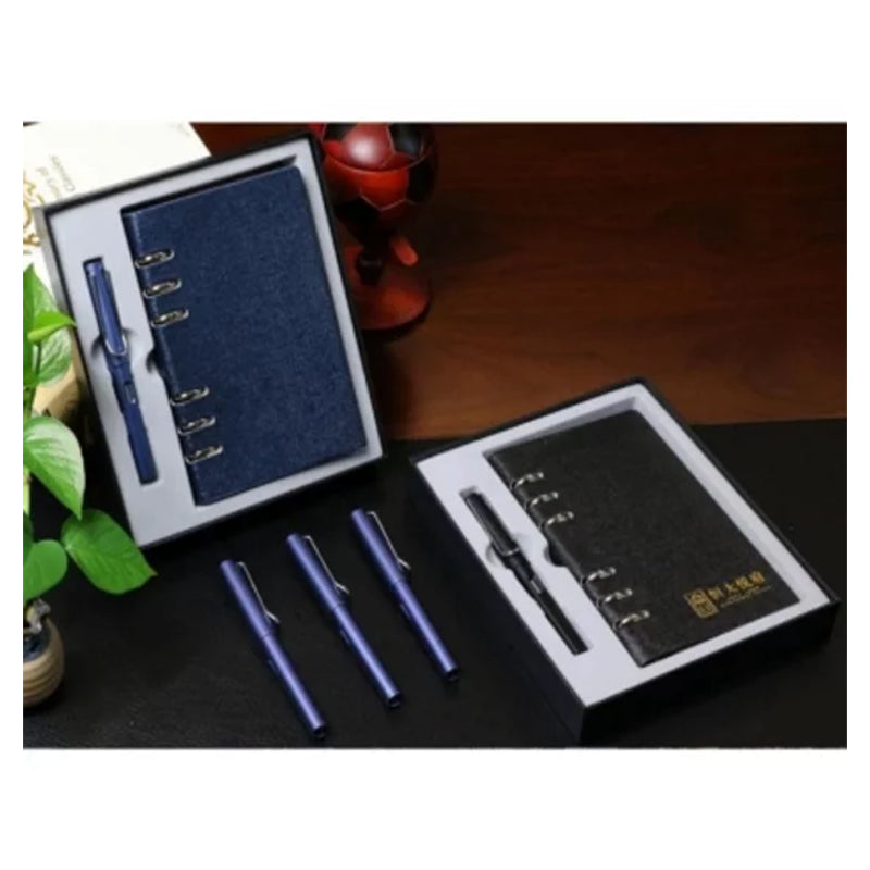 Coffret Stylo Roller Et Cahier De Taille Moyenne - Direct Fabricant