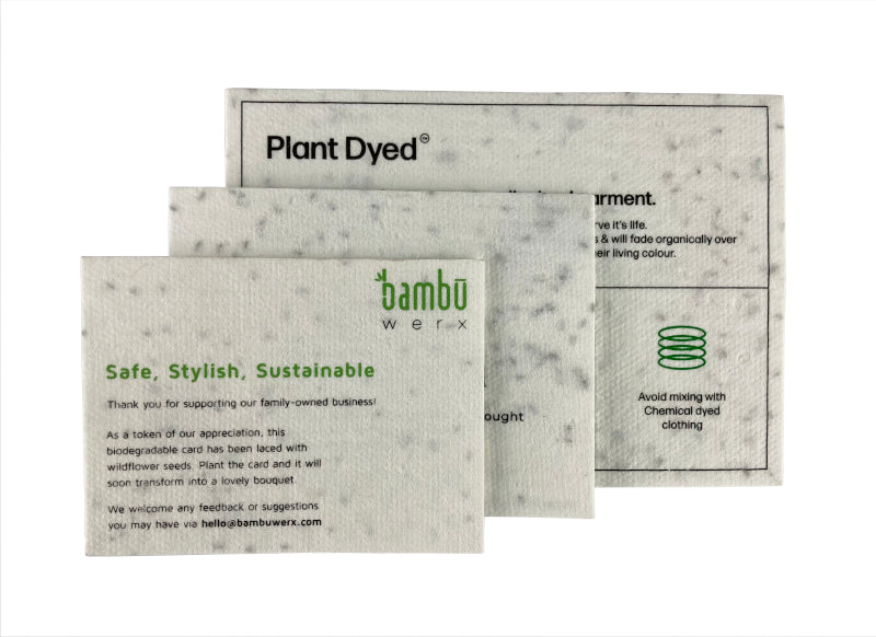 Cartes de visite à planter